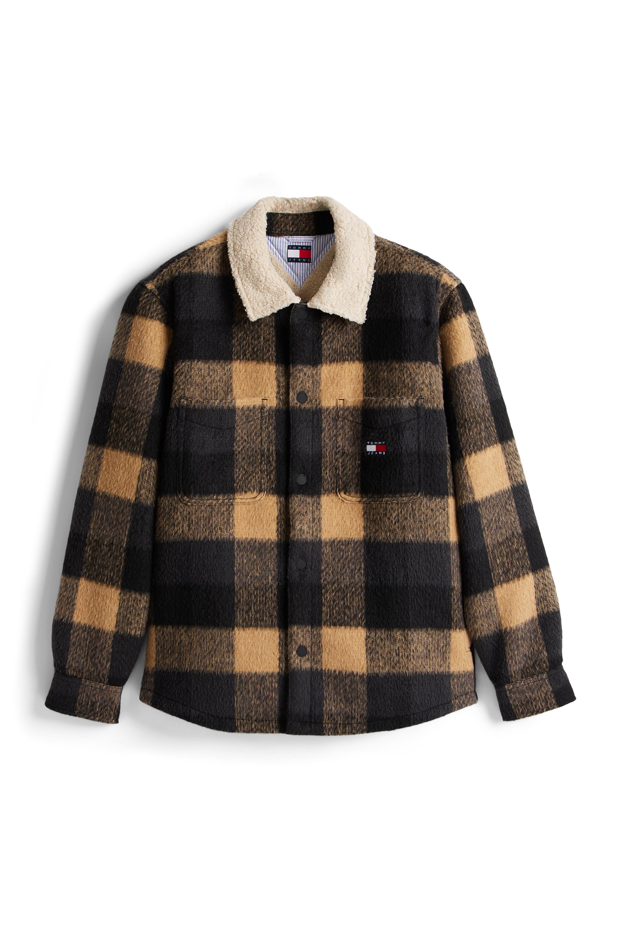Surchemise doublée - Black + Buffalo Check