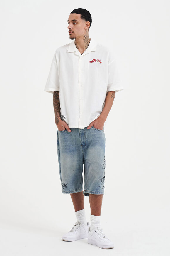 Don Wolf Dragon Hemd - Offwhite