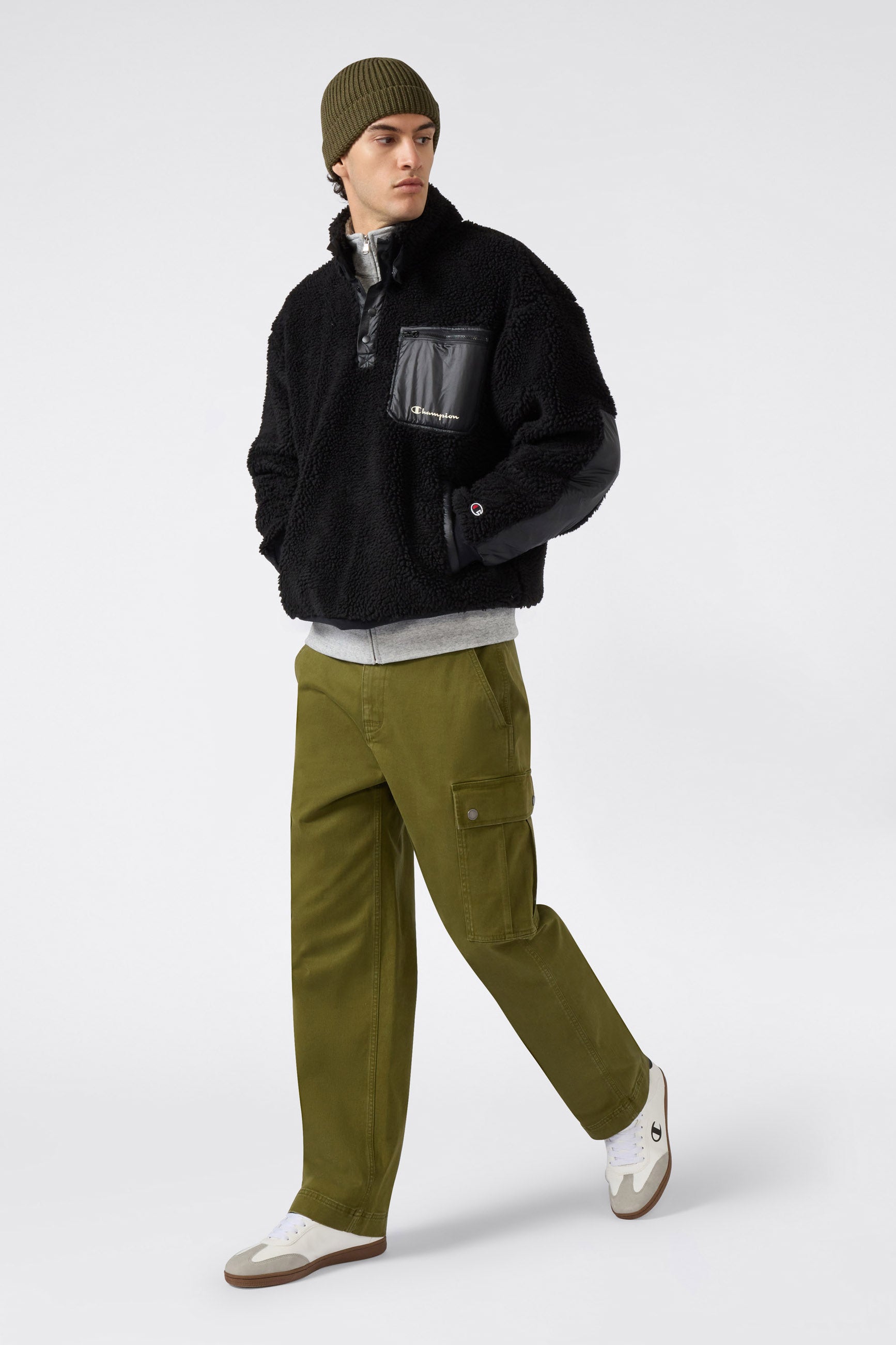 Plush sweatshirt - Black