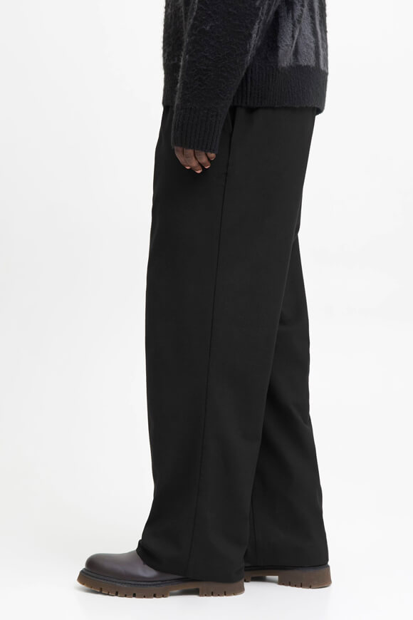 JPSTBILL DIEGO fabric trousers - Black