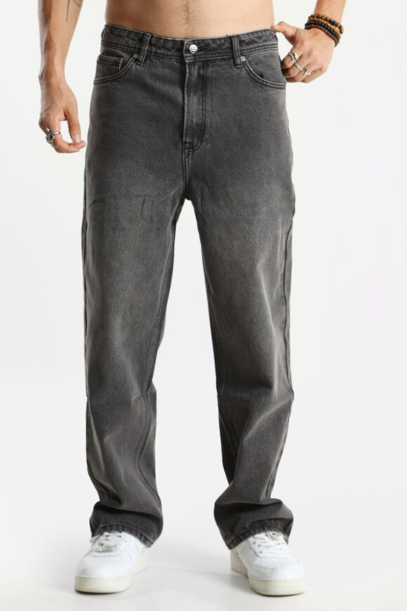 Jeans Baggy Fit - Nero lavato