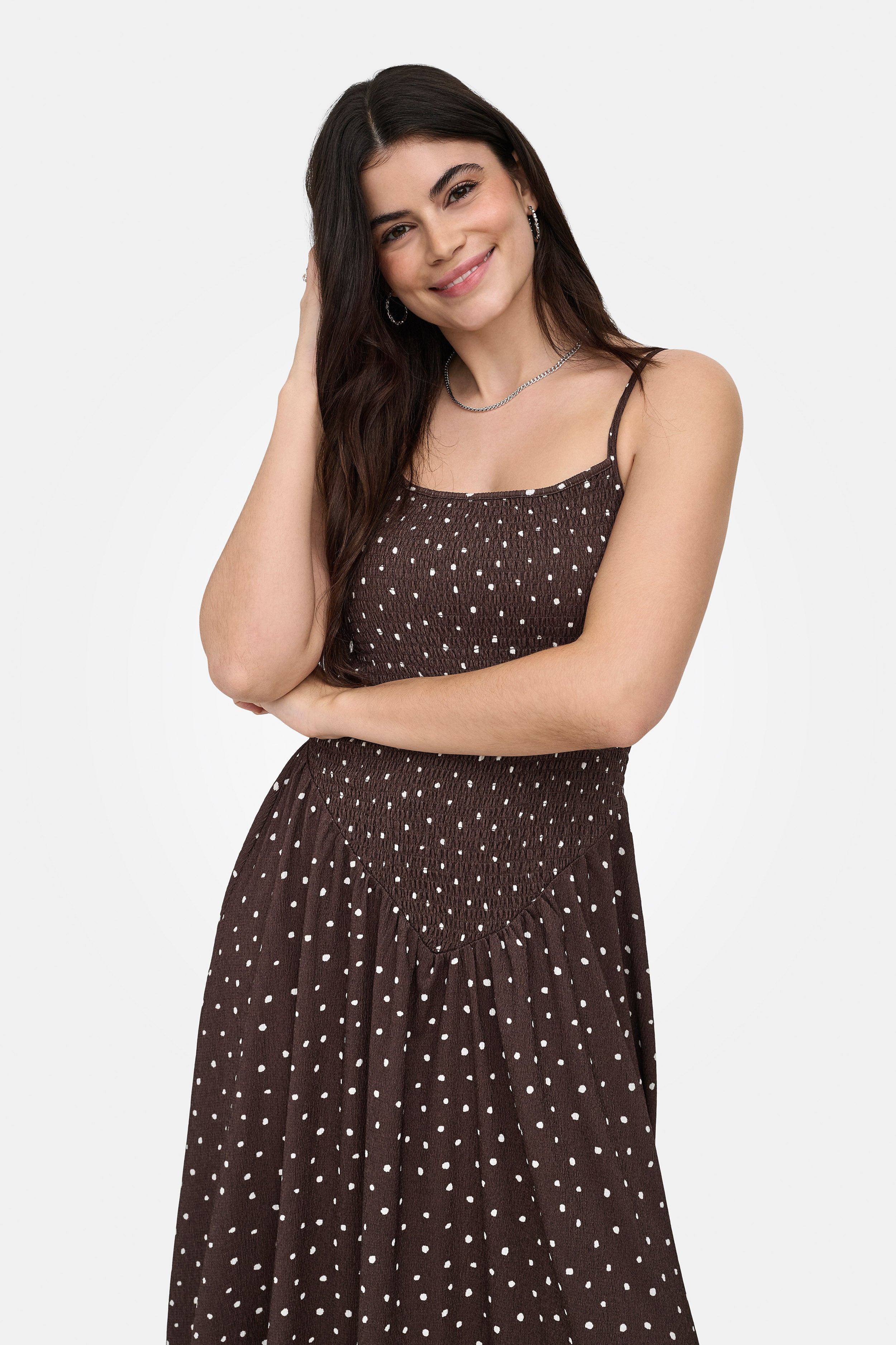 ONLMOLLY Strukturiertes Maxikleid - Shopping Bag
