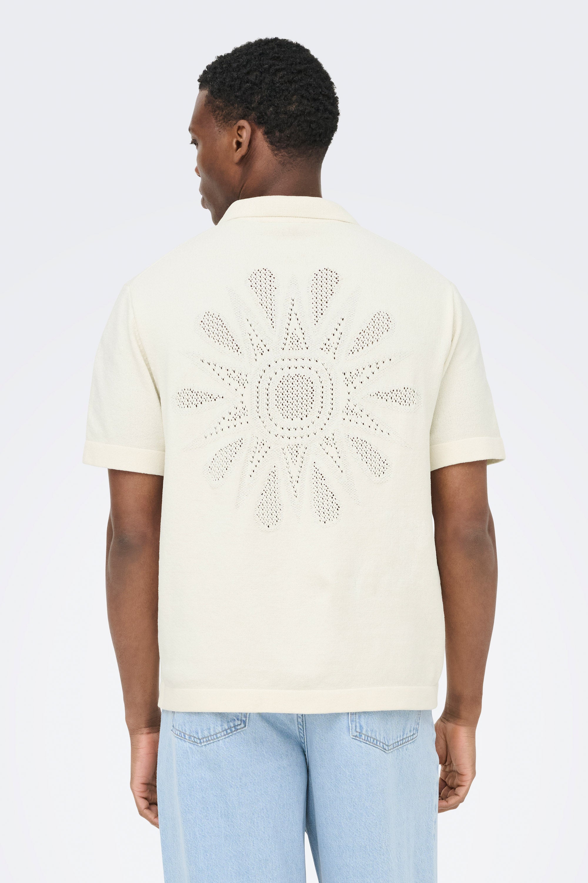ONSJAM chemise en velours côtelé - Egret