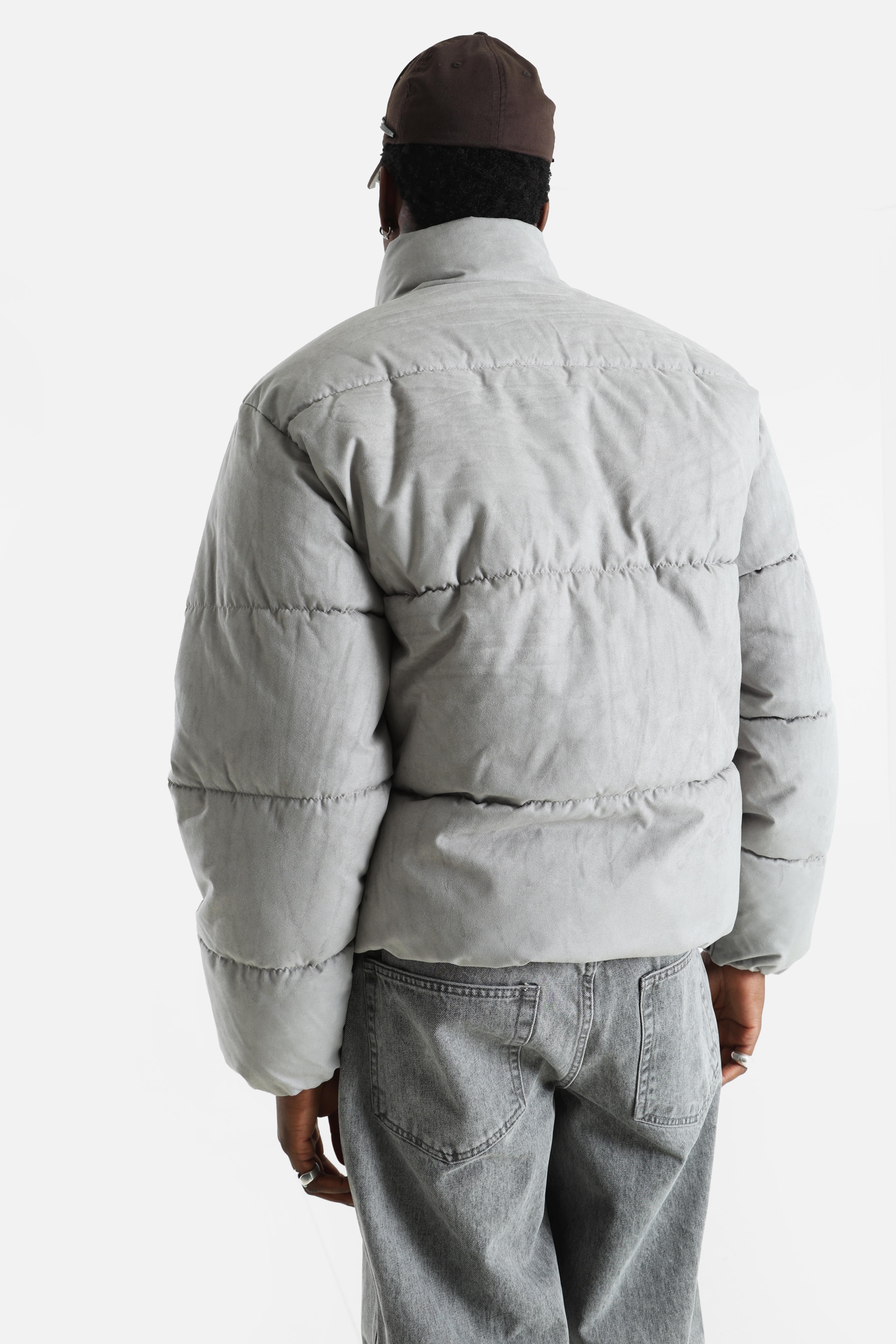 Sidan Pufferjacke - Rock Grey