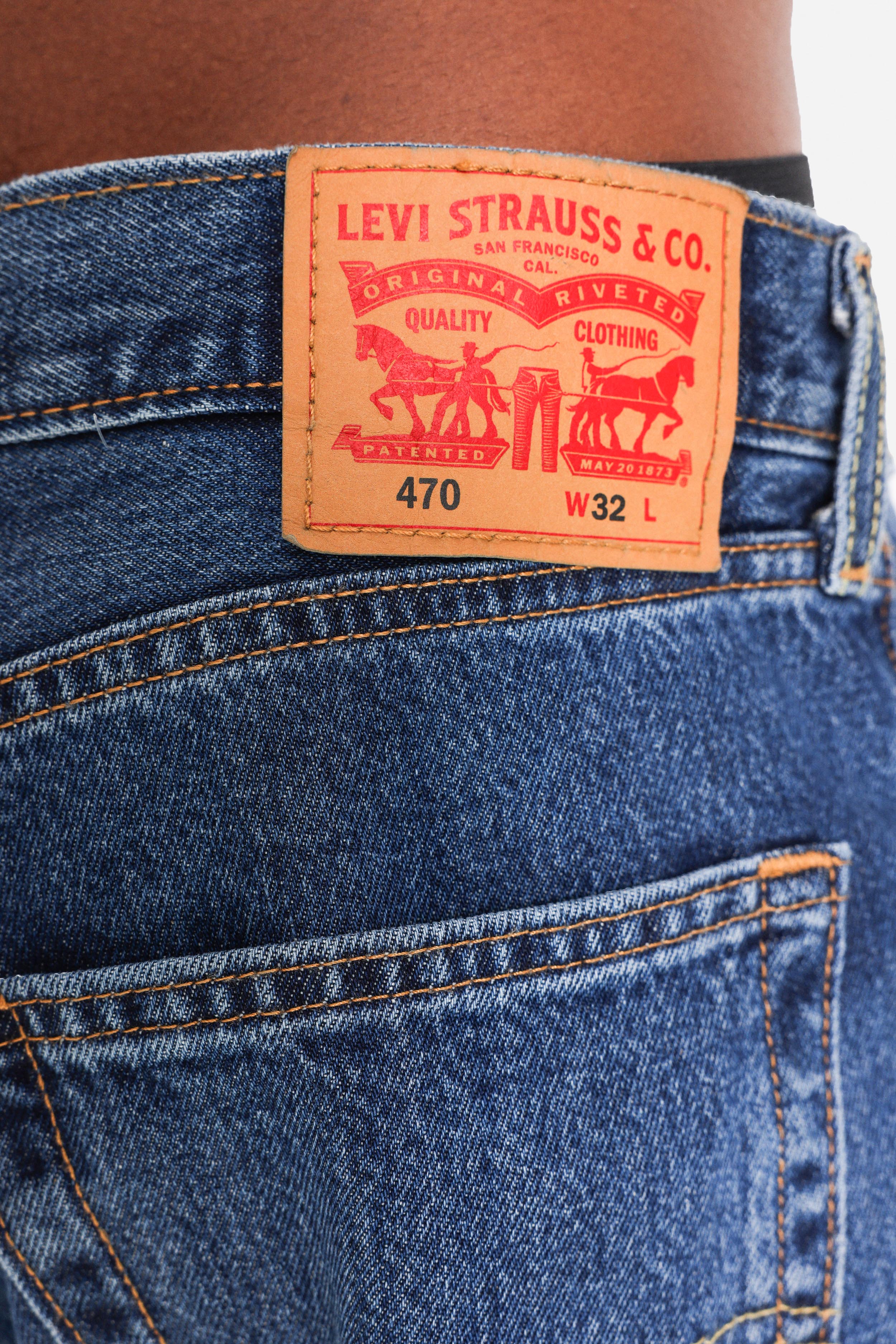 470™ Jeans Bermudashorts - Night Run