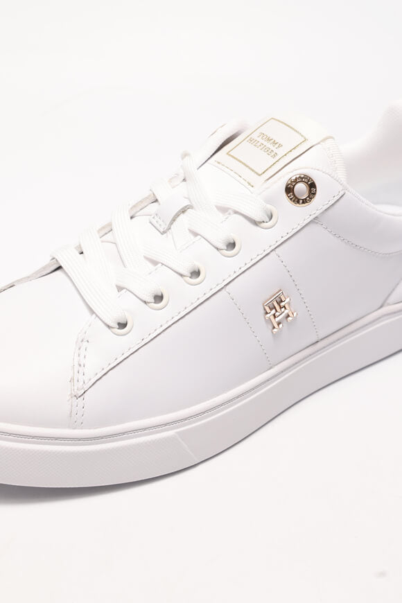 Essential Elevated Court Sneaker - White