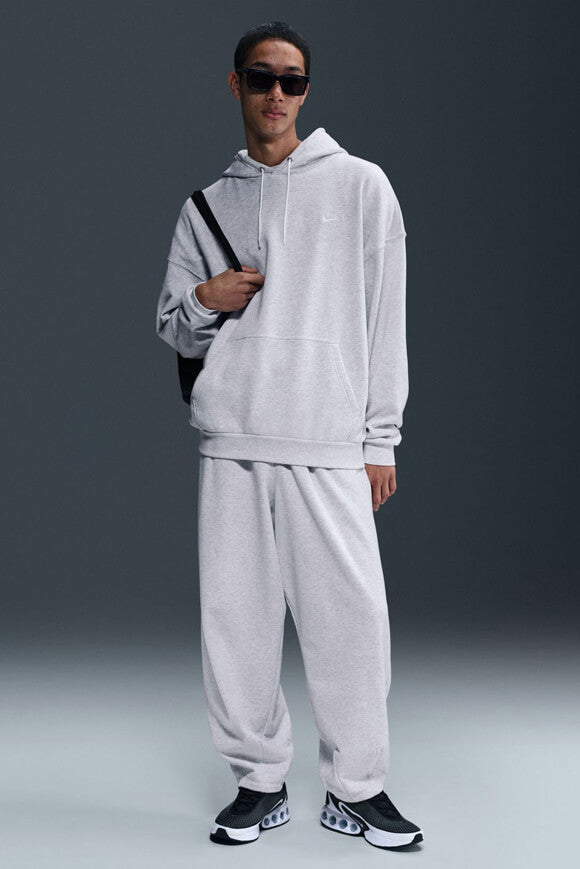 Club Fleece Oversize Hooded Sweatshirt - Birch Heather