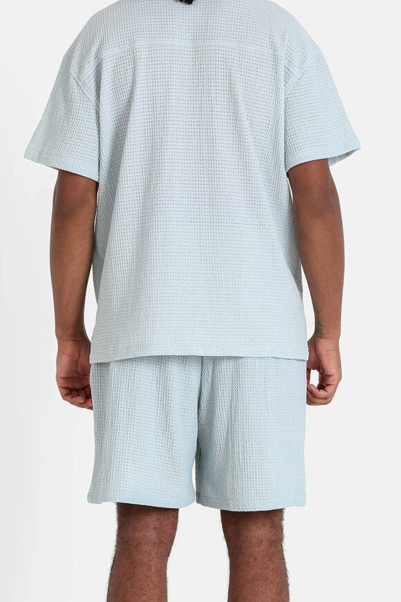 Short en tissu structuré - Light Blue
