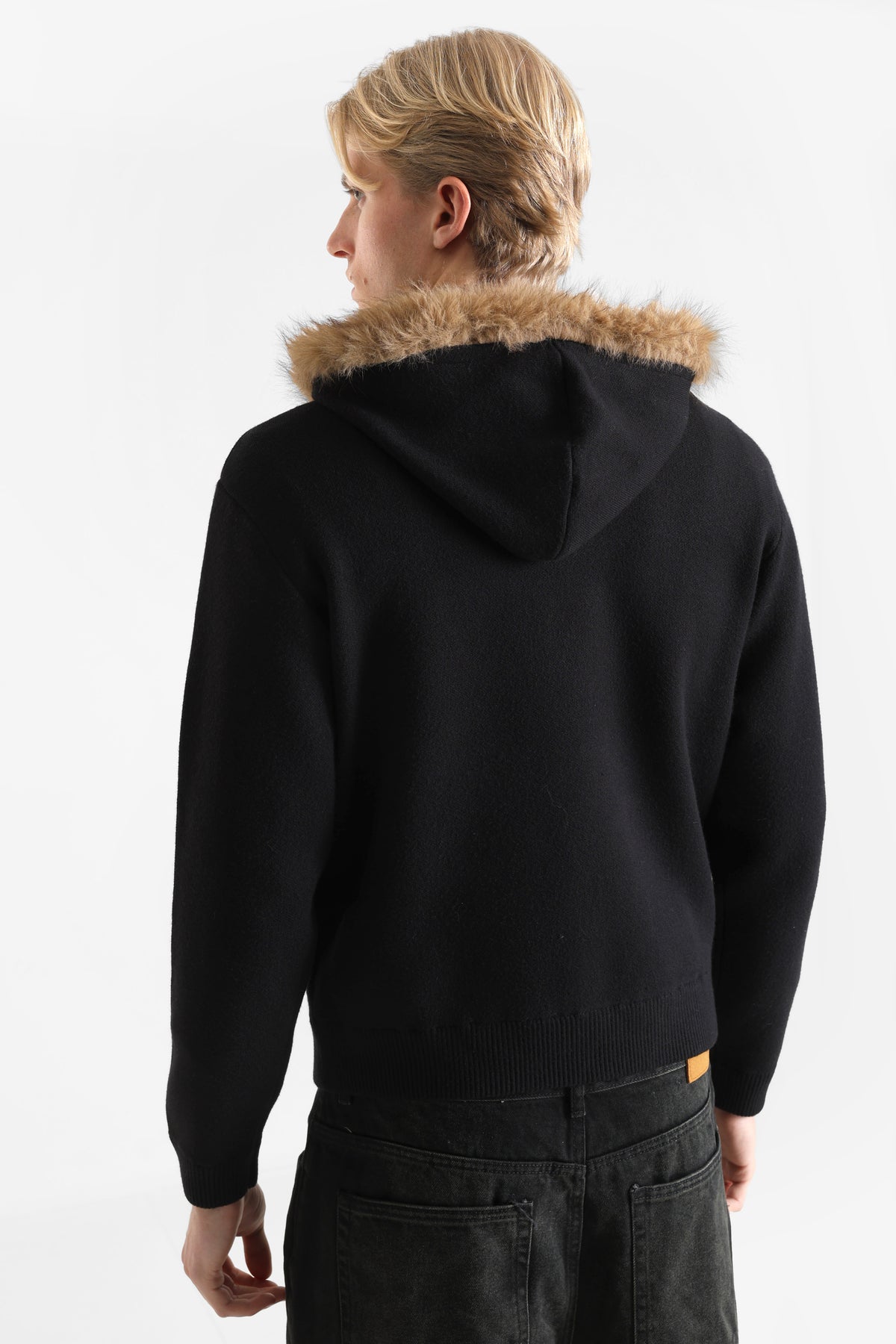Strickjacke - Schwarz