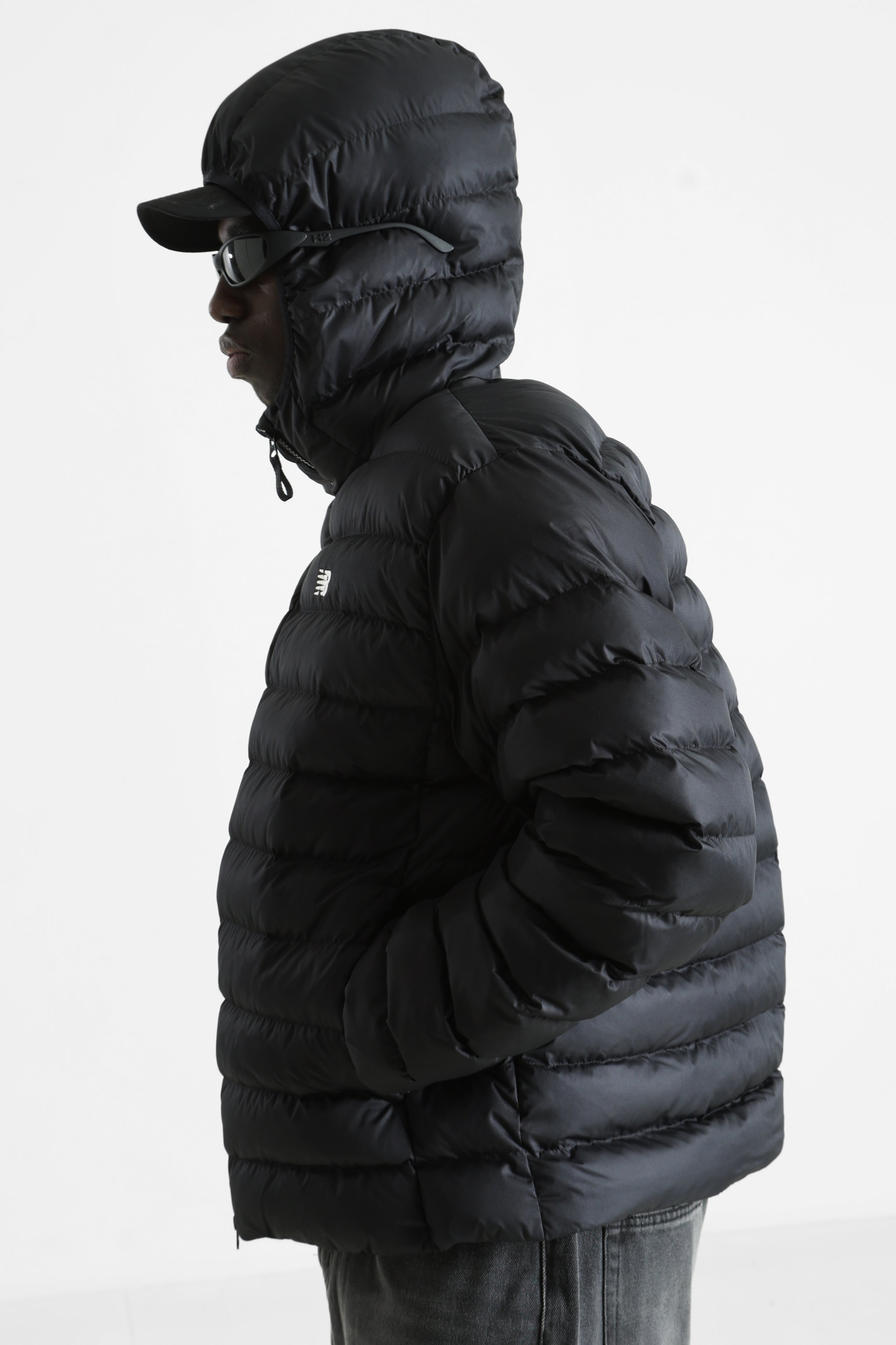 Quilted jacket - Black