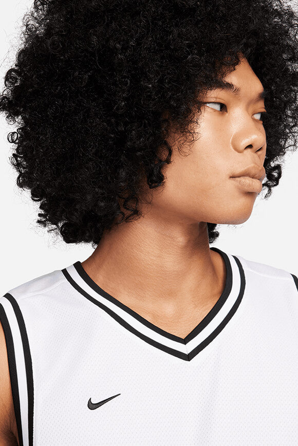 Canotta ADN in rete - Bianco + Nero