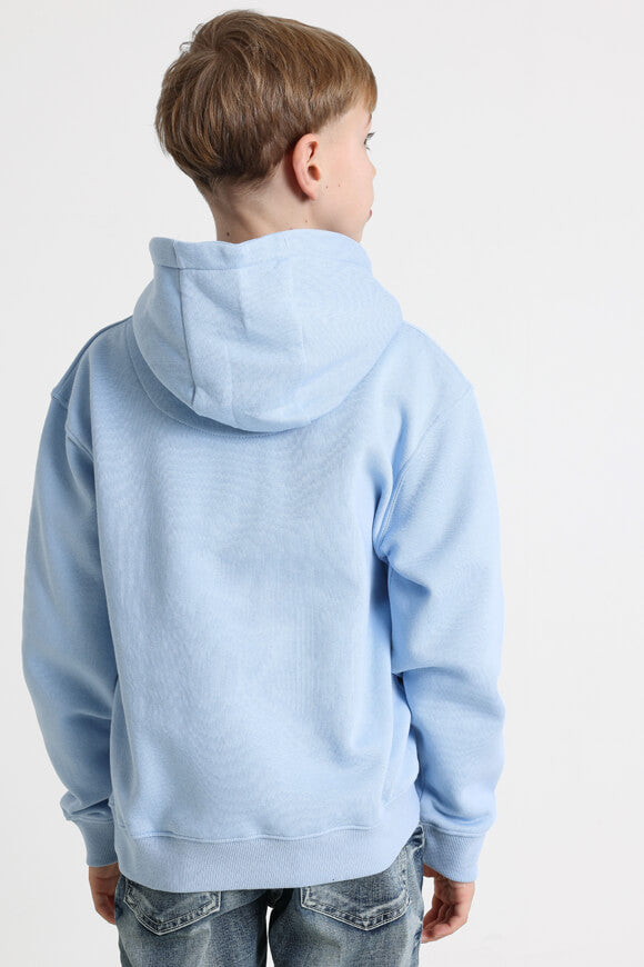 Felpa con cappuccio - Azzurro