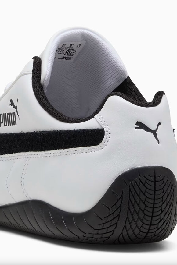 Speedcat Leather sneakers - White + Black