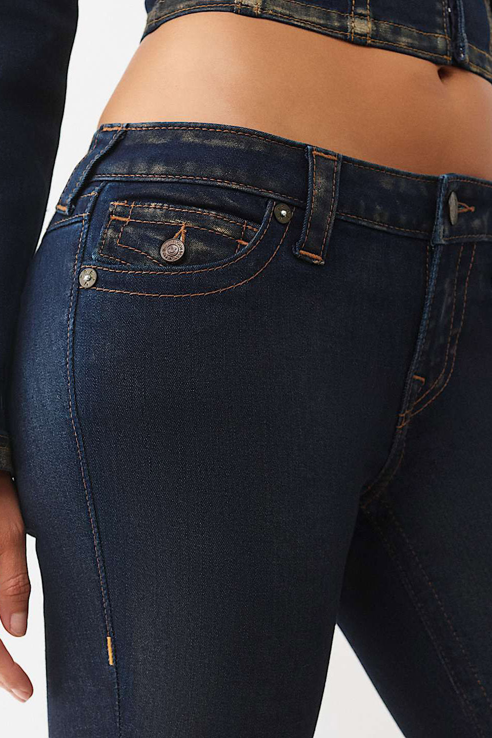 Joey Bootcut Jeans - Shimmer Dust