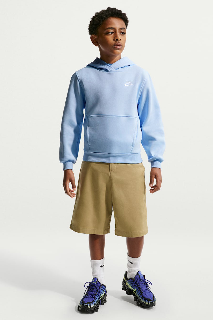 Club Fleece Kapuzensweatshirt - Hydrogen Blue