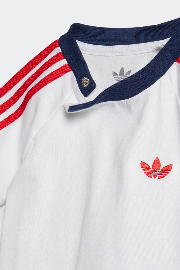 Ensemble bébé - Medium Blue Denim + White