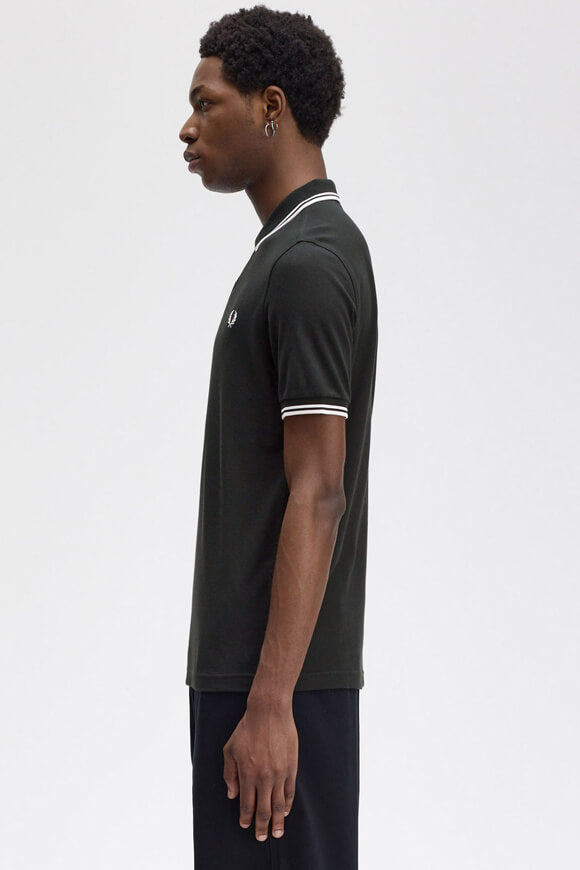 Twin Tipped Poloshirt - Night Green