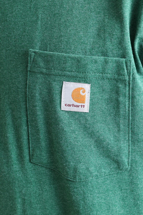 Maglietta tascabile oversize - North Woods Heather