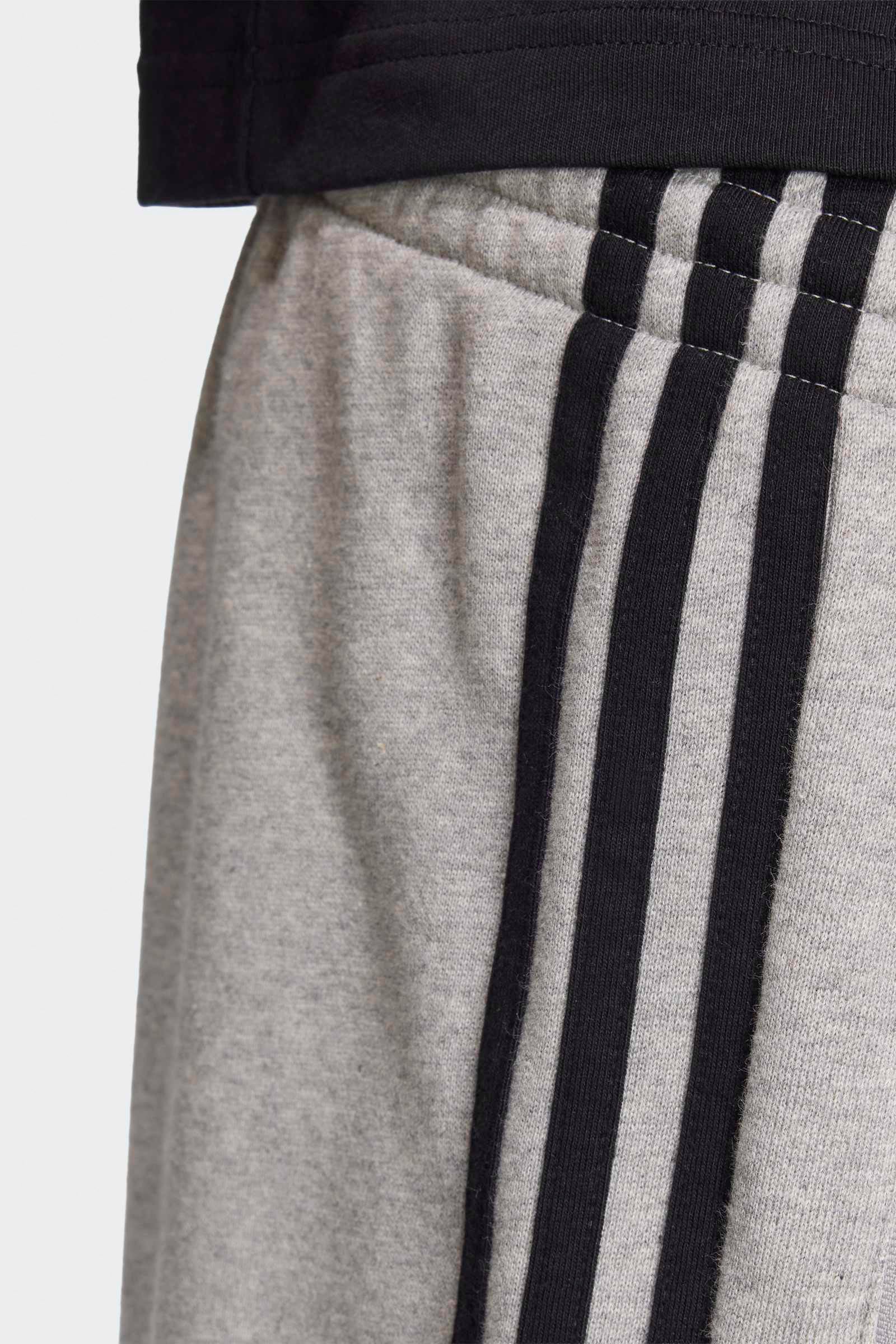 3-Stripes short en sweat - Medium Grey Heather