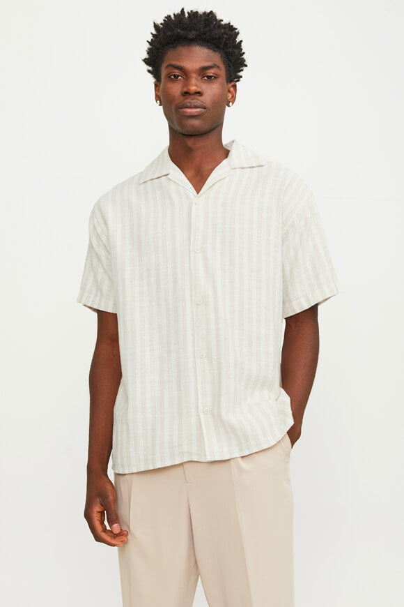 JORCOBA Strukturiertes Oversize Hemd - Fields Of Rye