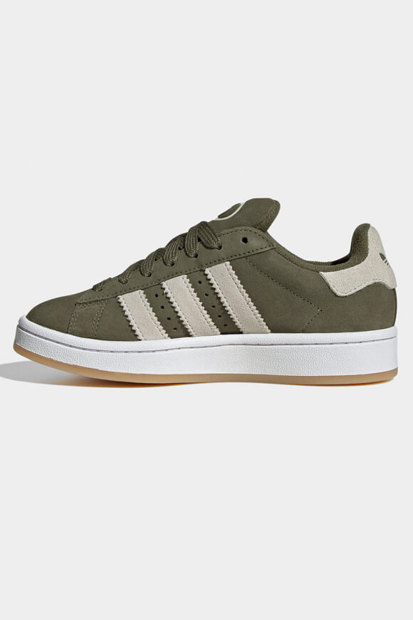 Campus 00s Sneaker - Medium Dark Khaki + Off White + Footwear White