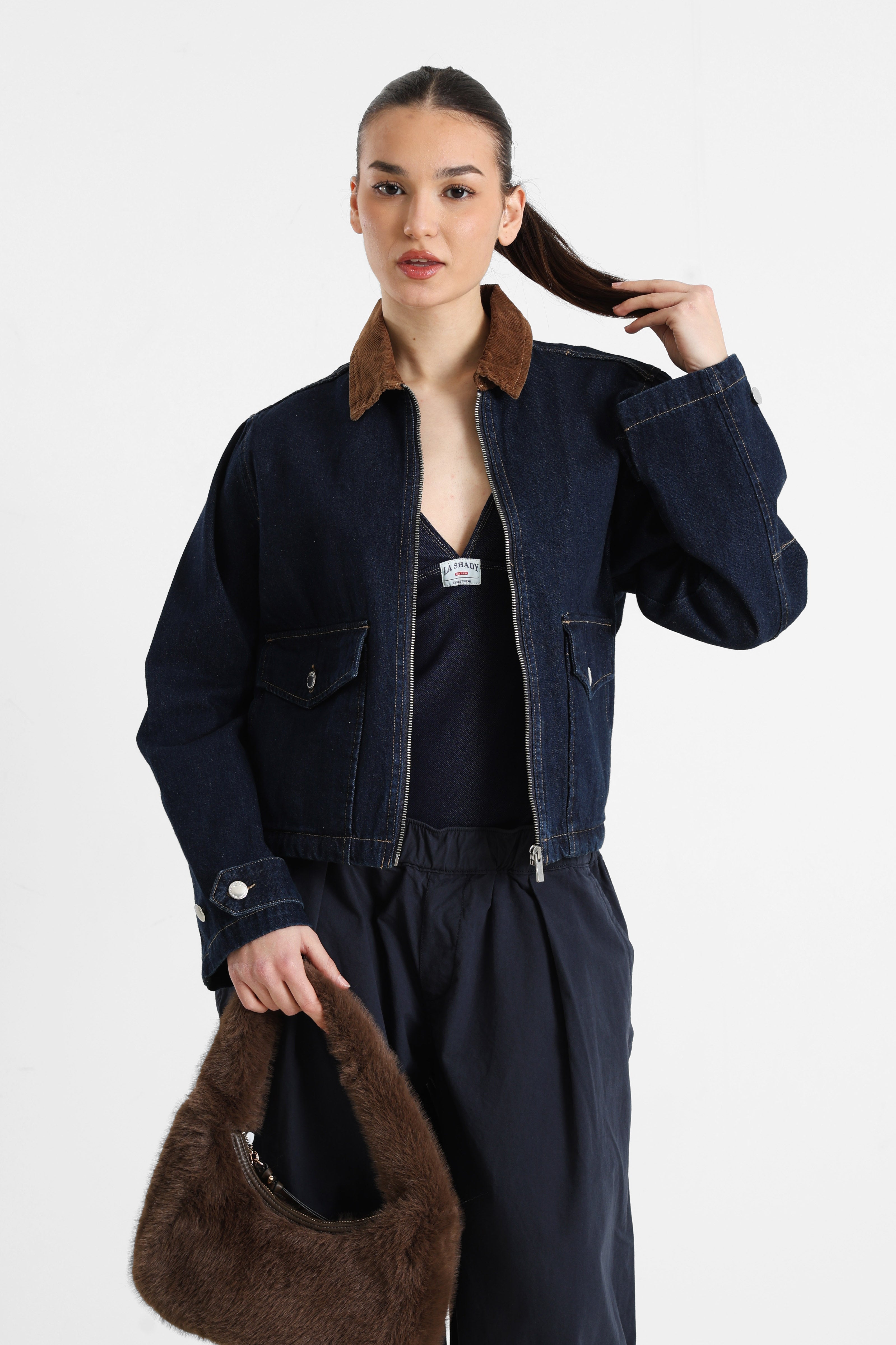 Jeansjacke - Raw Denim