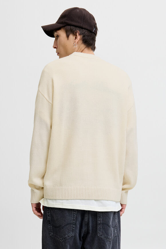 JJEURBAN pull en tricot - Sea Salt