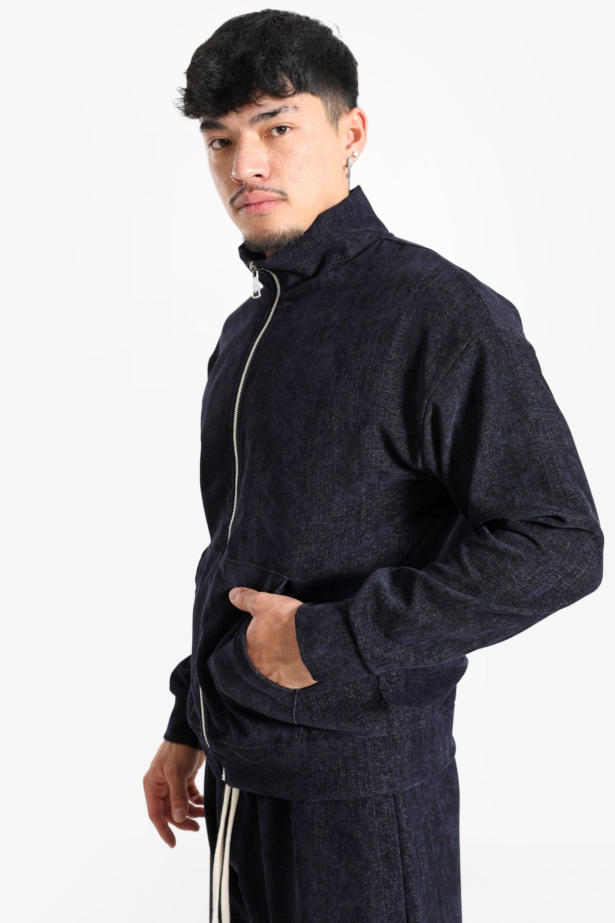 Leichte Jacke - Blue Denim