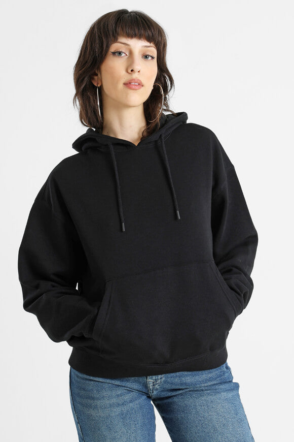 Sweatshirt à capuchon - Noir