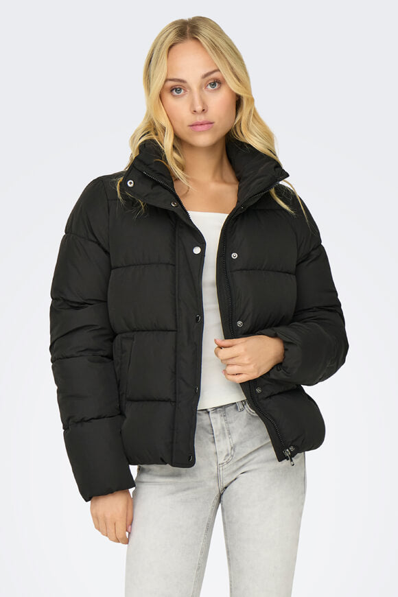 Veste tampon Newcool Crop - Noir
