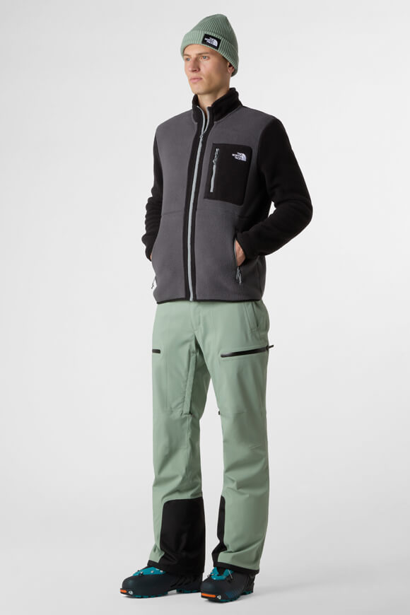 Yumiori Fleecejacke - Anthracite Grey + Black + Monument Grey