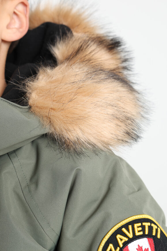 Abelli Wattierte Bomberjacke - Dusty Olive