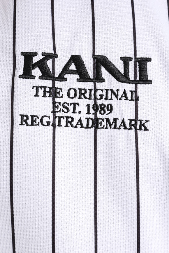 Mesh Tanktop - Blanc + Noir