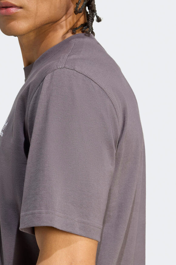 Trefoil Essentials T-Shirt - Grey Strata