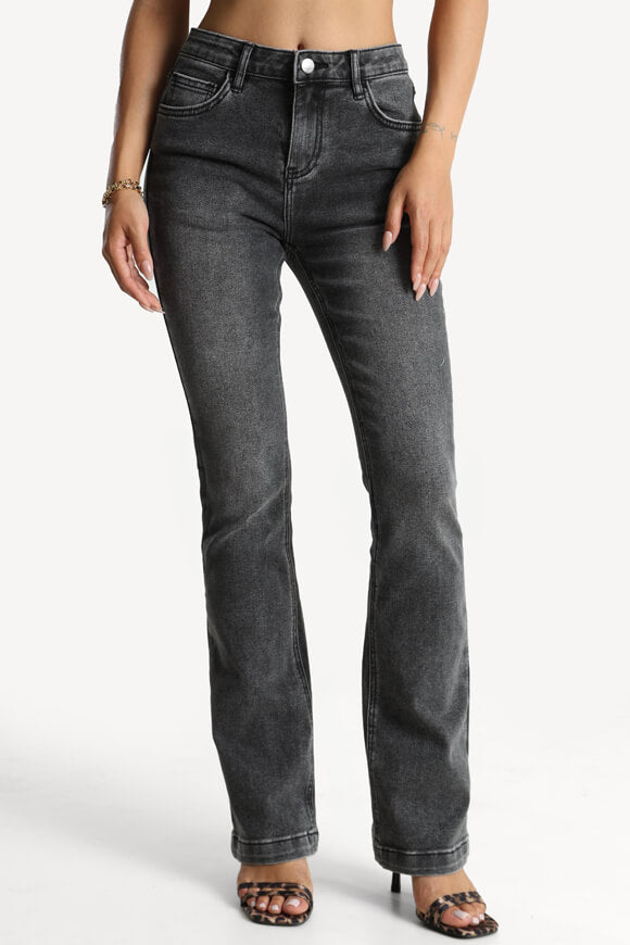 Flare jeans - Used black