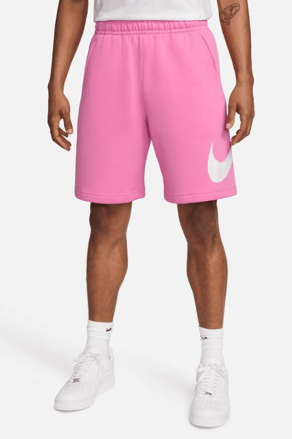 Sportswear Club Graphic Sweatshorts - Rose vif