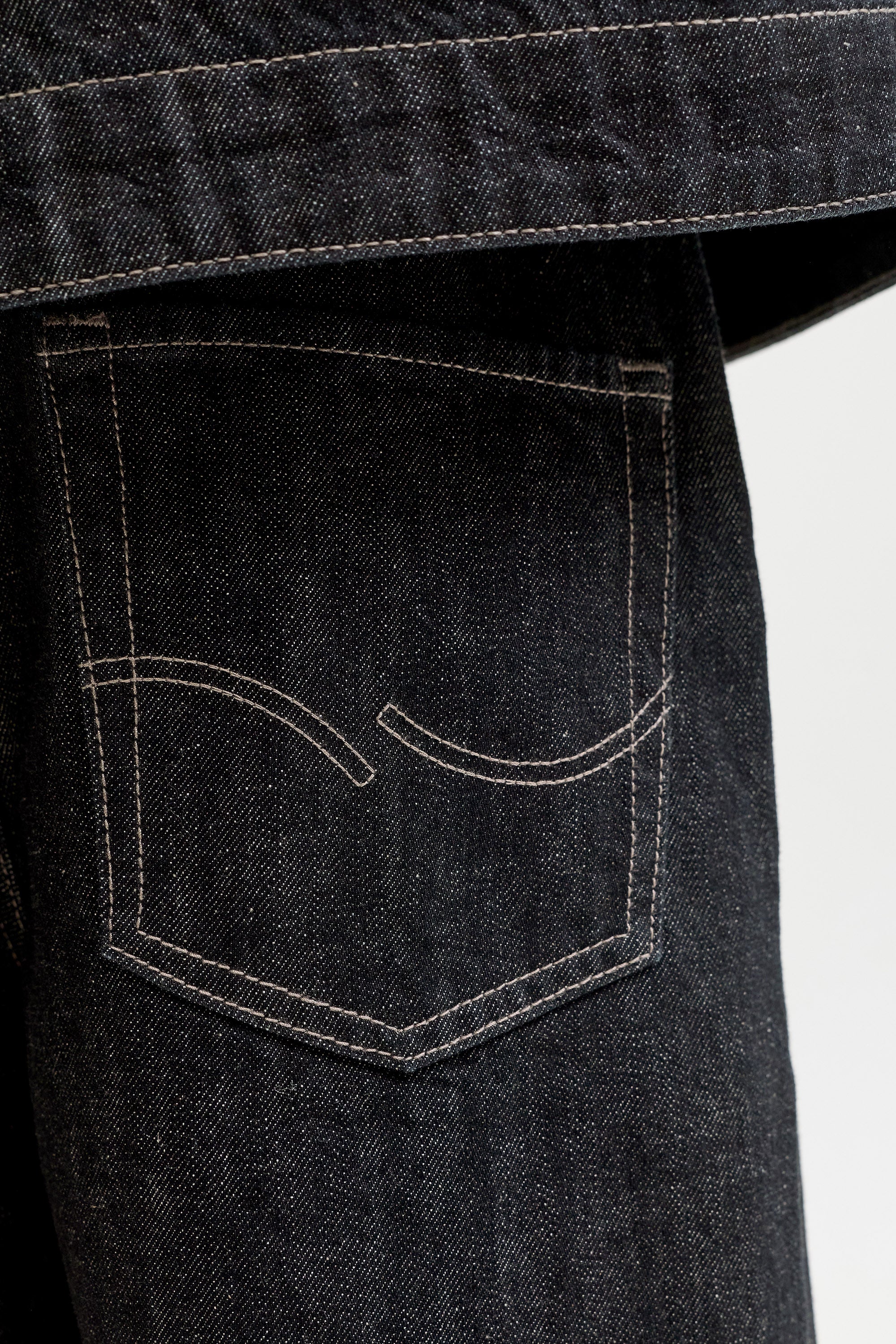 Jeans JJIDAVE a gamba larga - Blue Denim