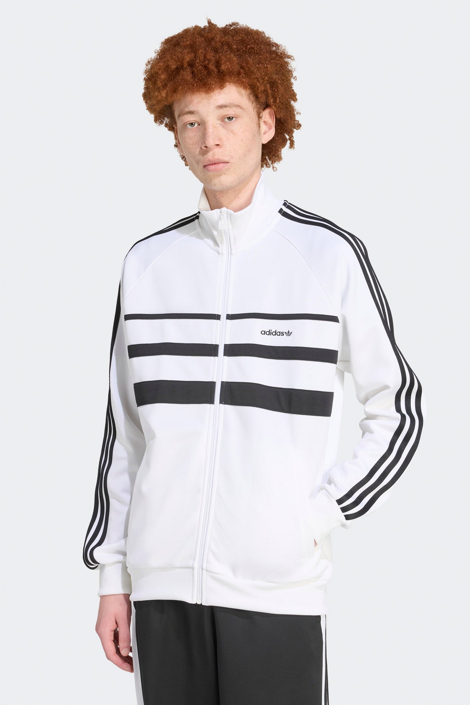 La première veste de survêtement - White