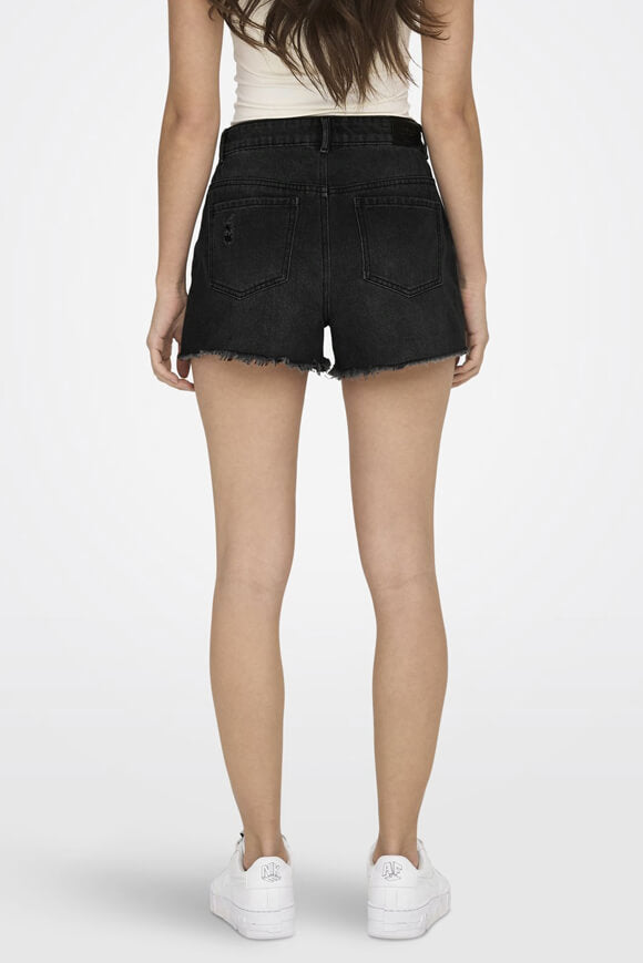 Pacy denim shorts - Washed Black