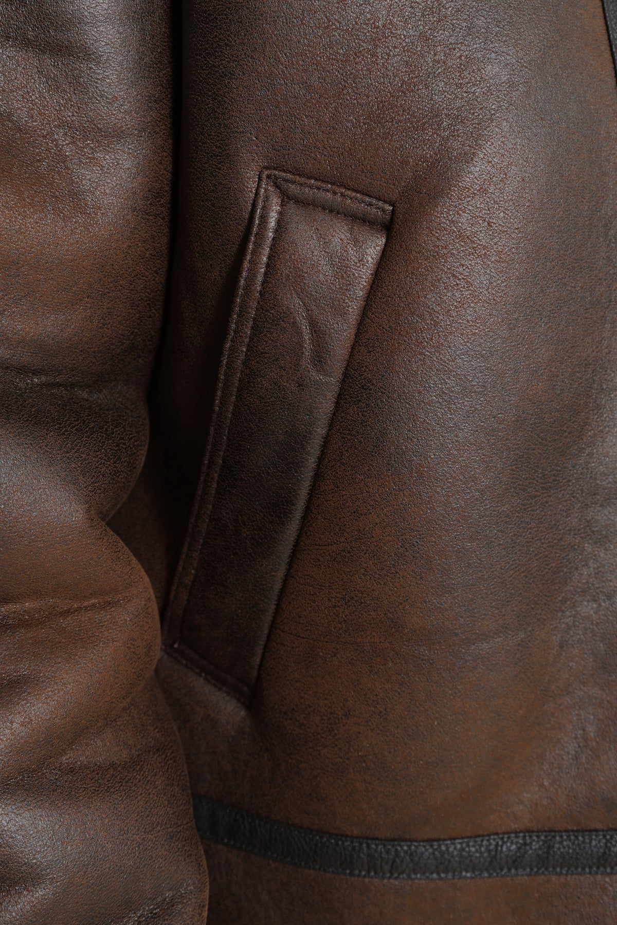 JORNORREBRO Shearling Jacke - Chocolate Brown