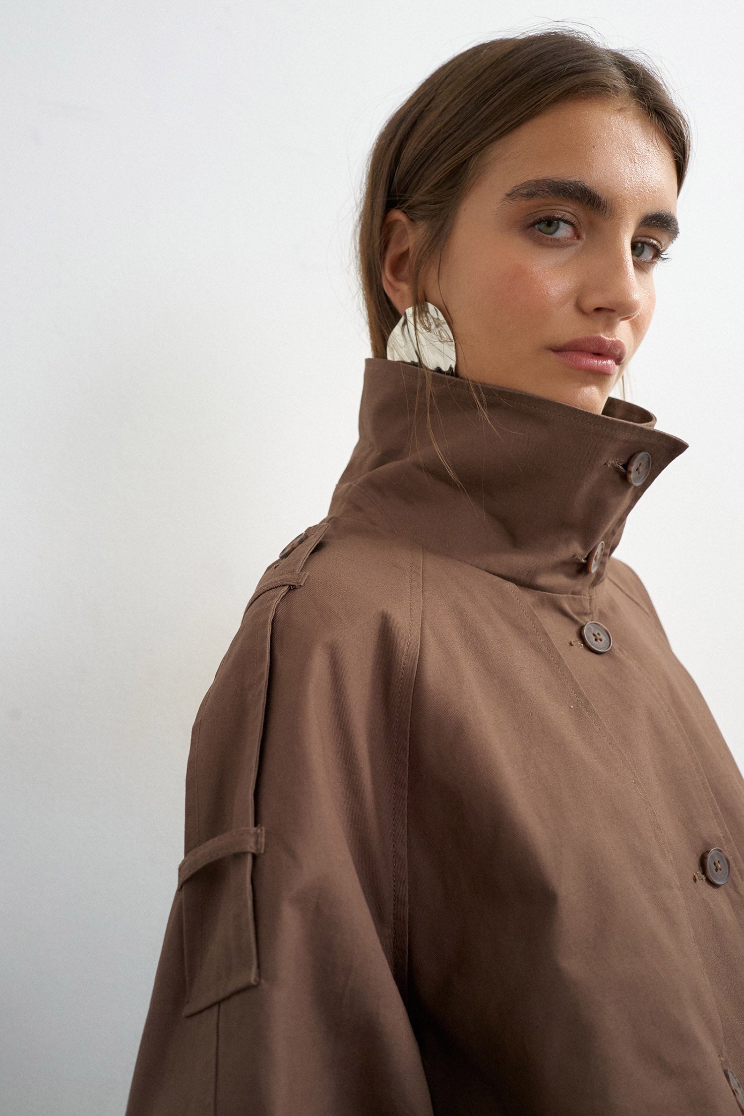 TSHABA Trenchcoat - Red Heart