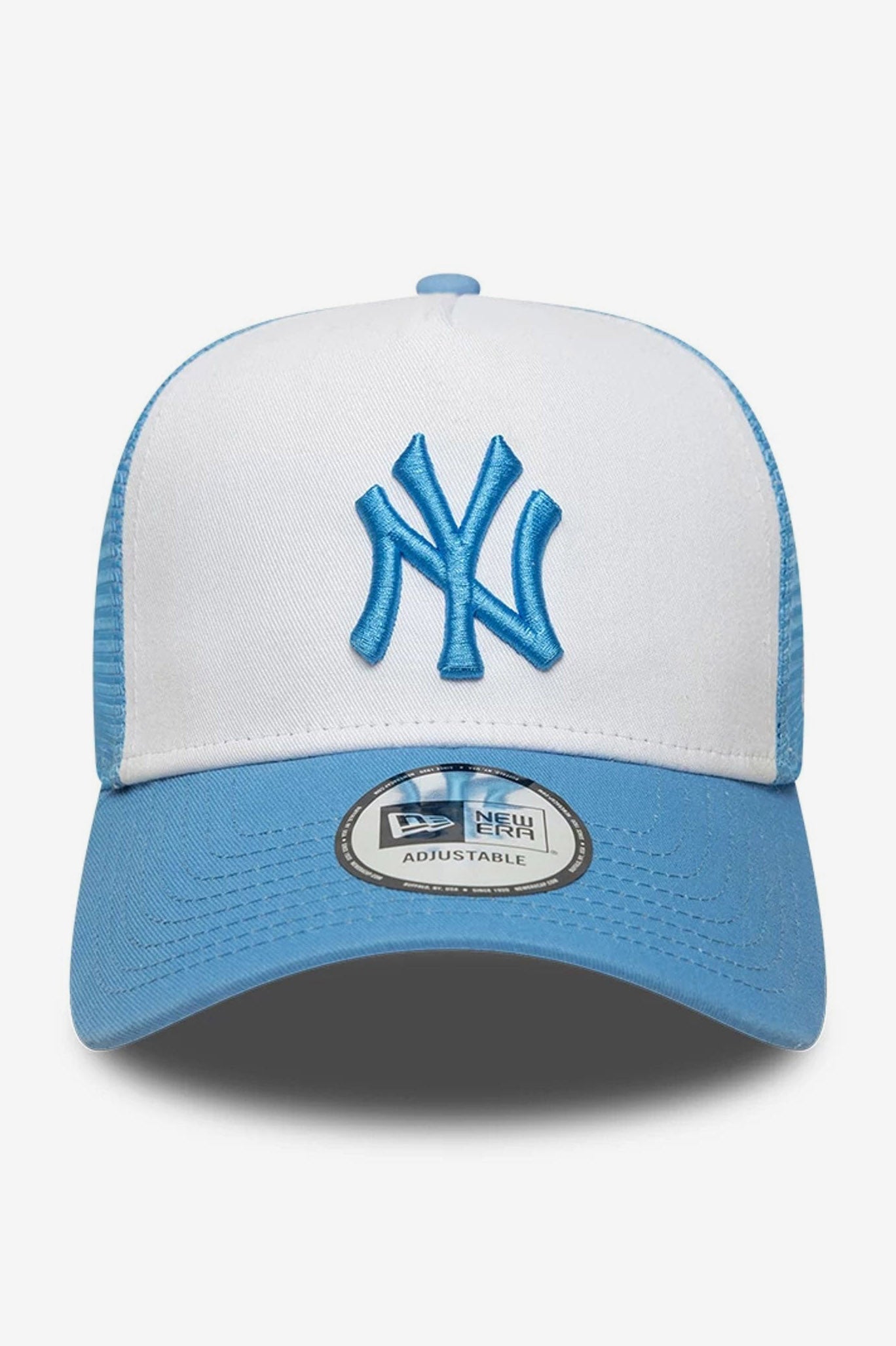 Trucker Cap / Snapback - Light Blue + White