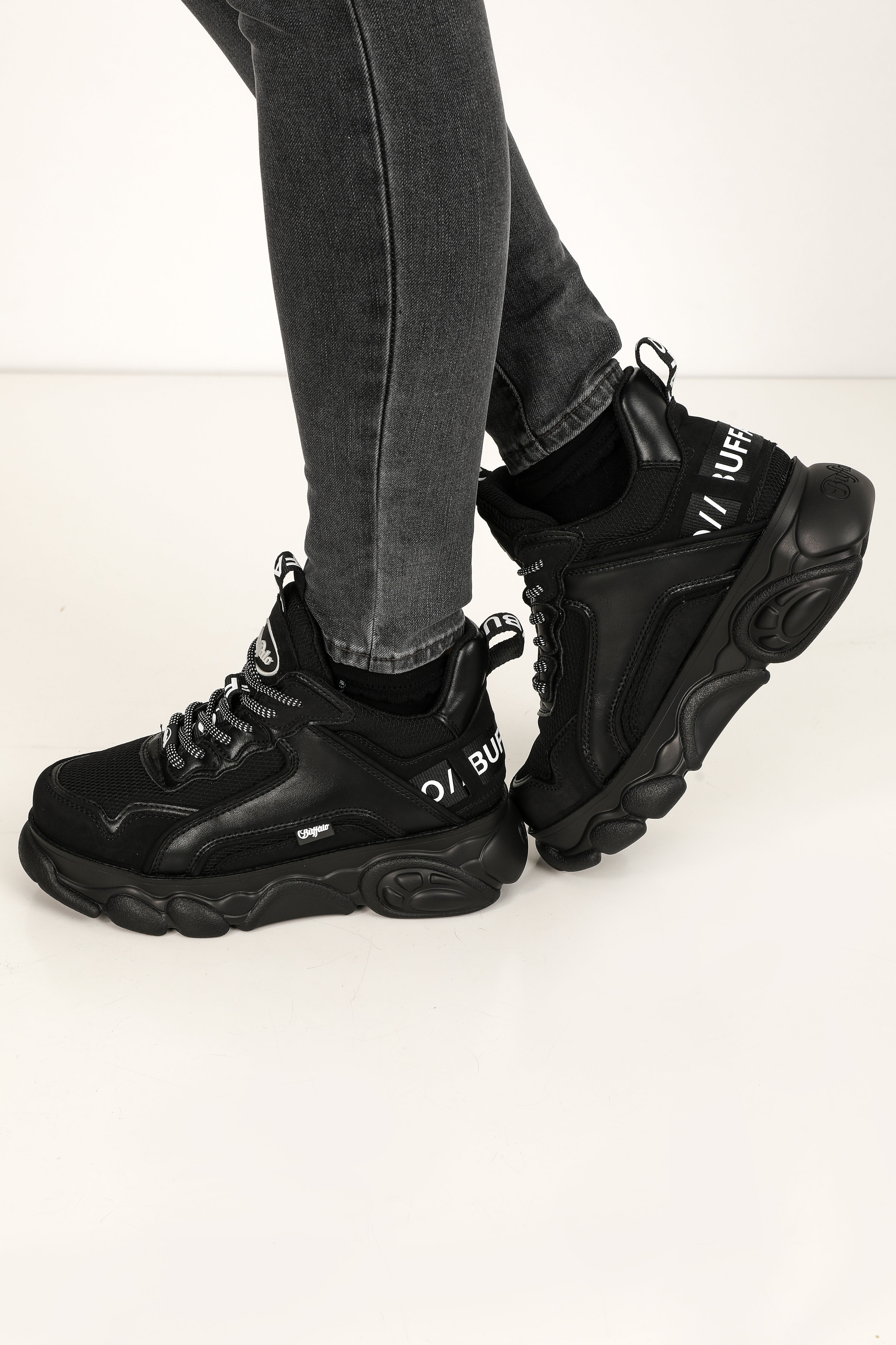 Vegan CLD Chai sneakers plateau - Noir