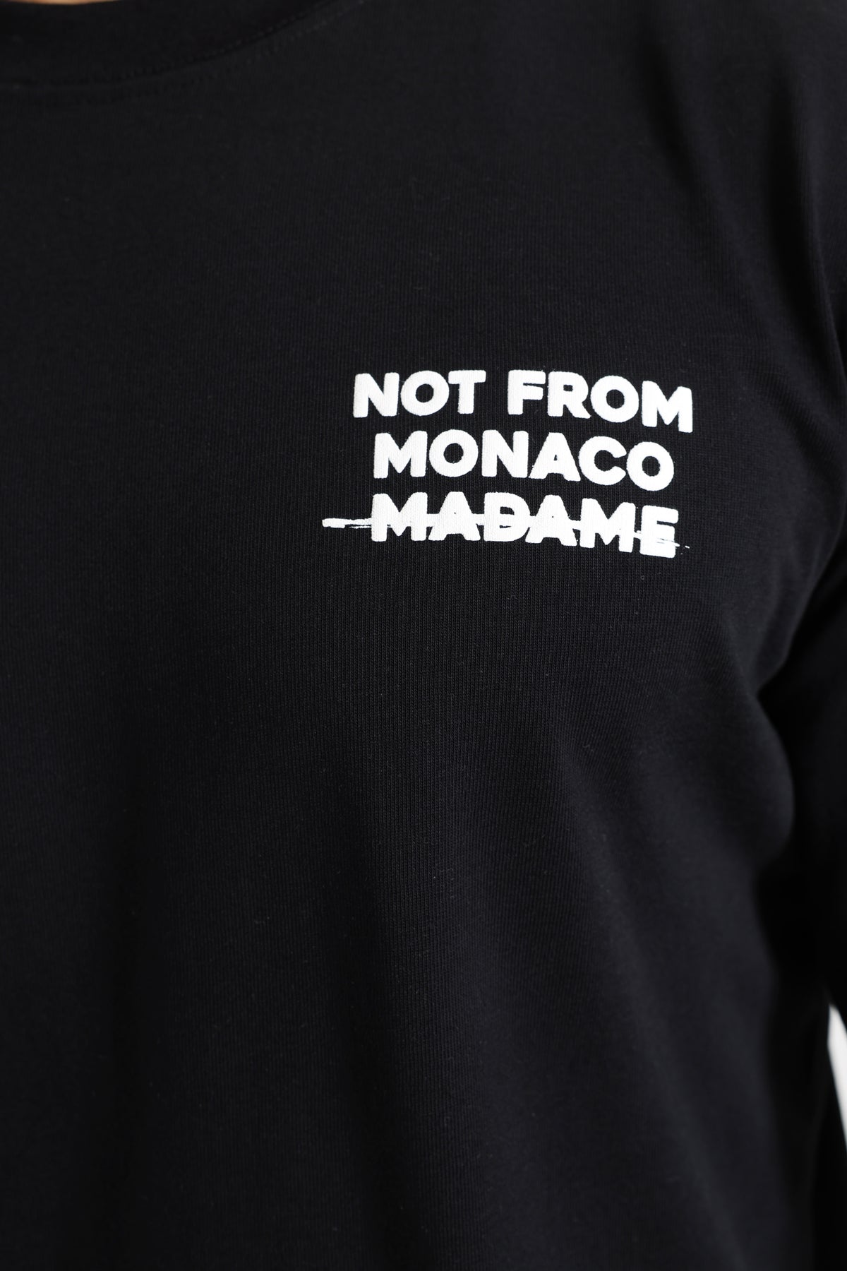 Langarmshirt - Black + White