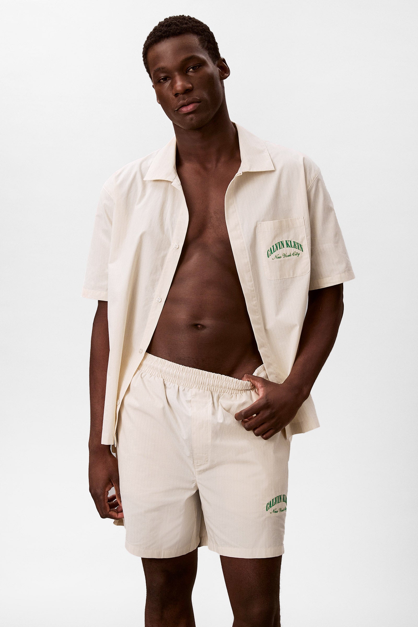 Pyjama-Oberteil - Chalk