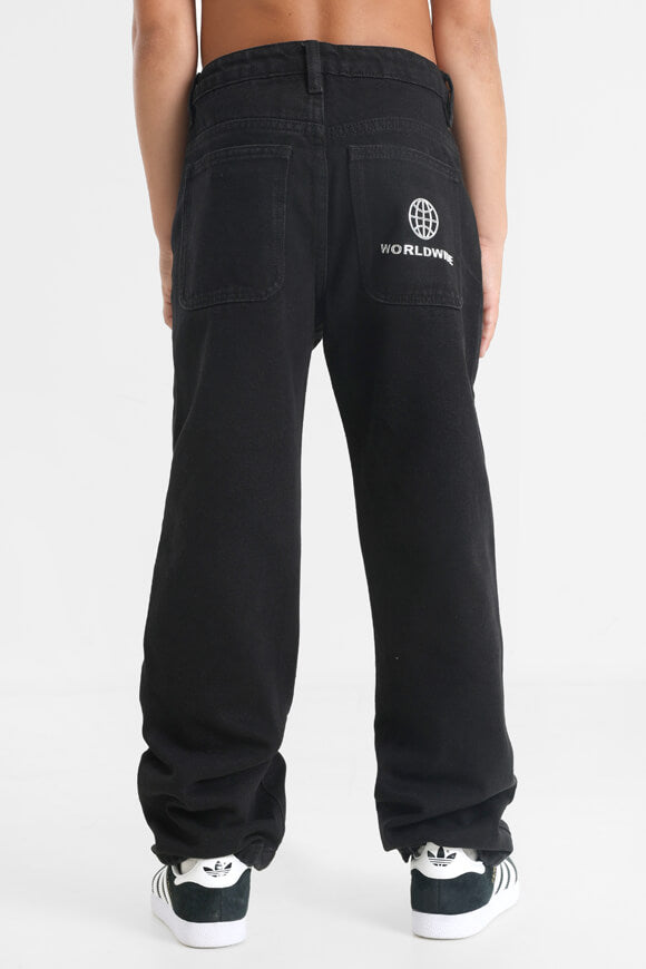 Baggy Fit Jeans - Schwarz