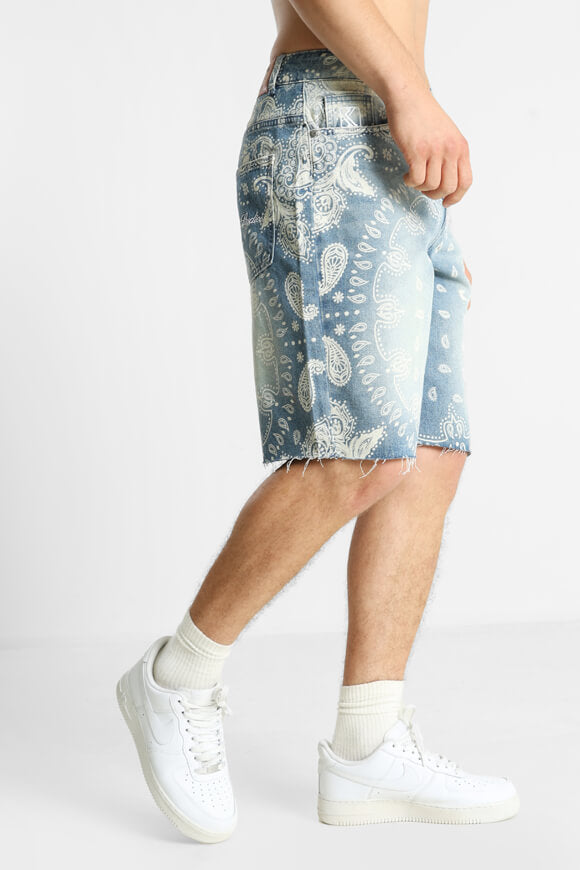 Jeansshorts - Medium Blue Denim