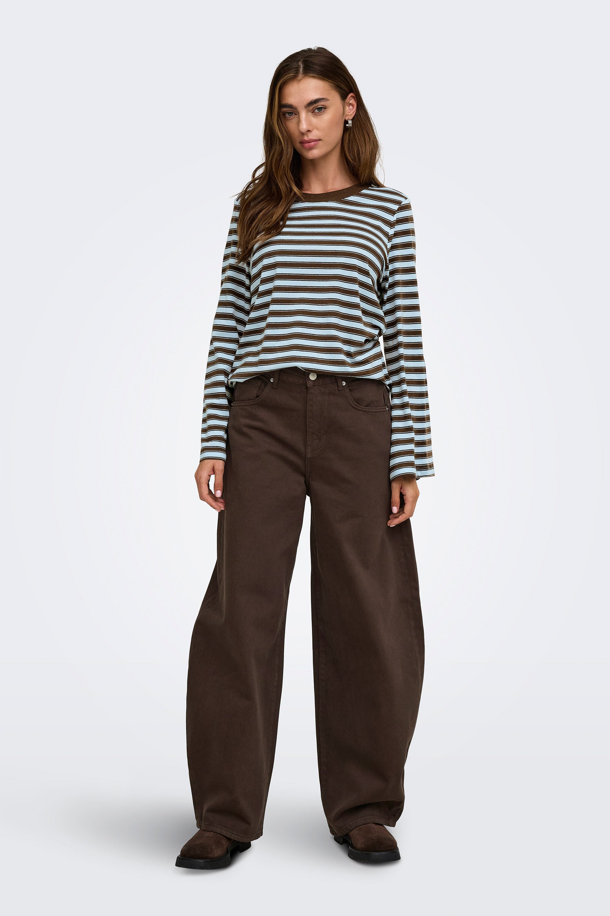 ONLLUNA shirt ample manches longues - Skyway + Vanilla Ice
