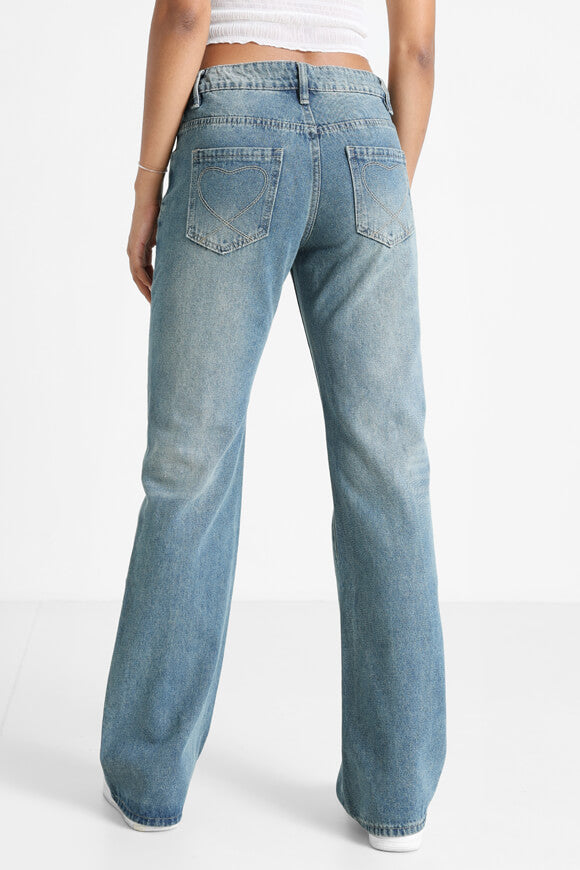 Jean flare - Bleu