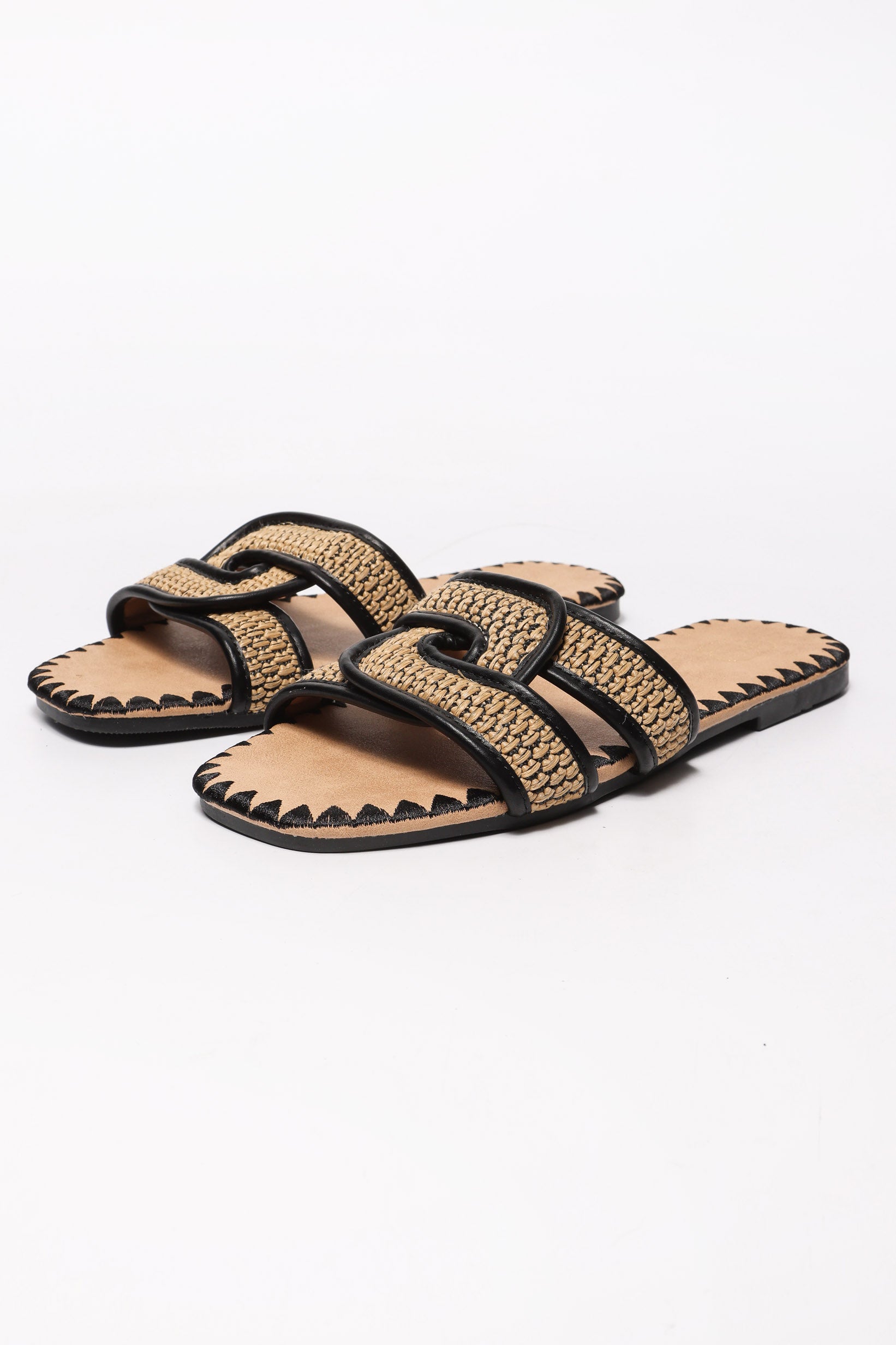 Pantoletten - Beige